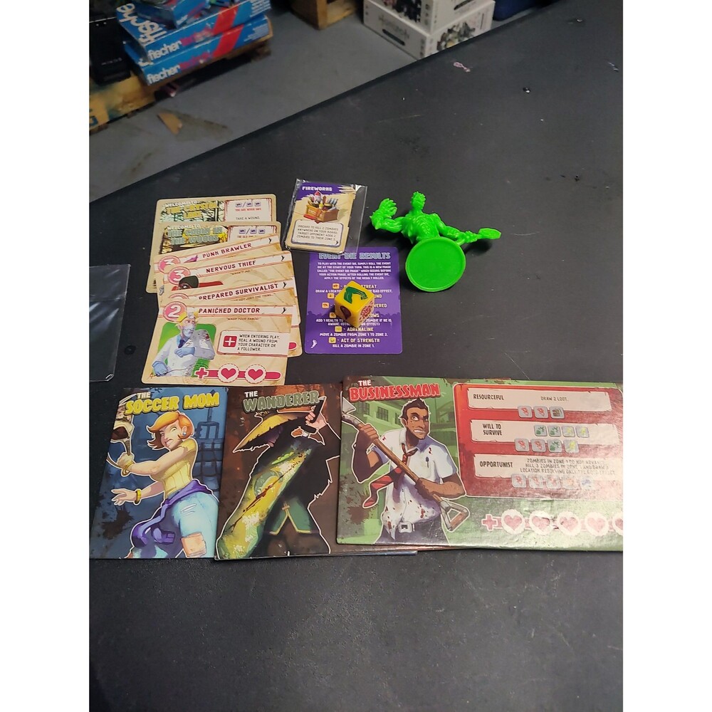 Run fight or die Kickstarter exclusive stuff promos